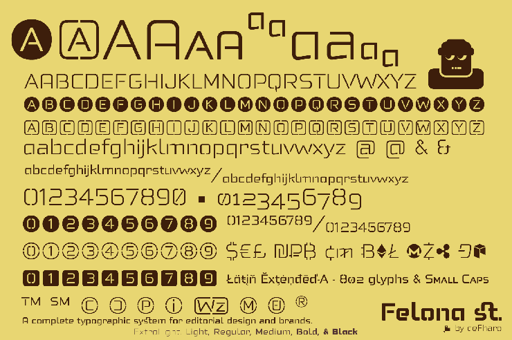 Felona st.字体 2