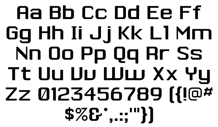 Topsicle字体 1