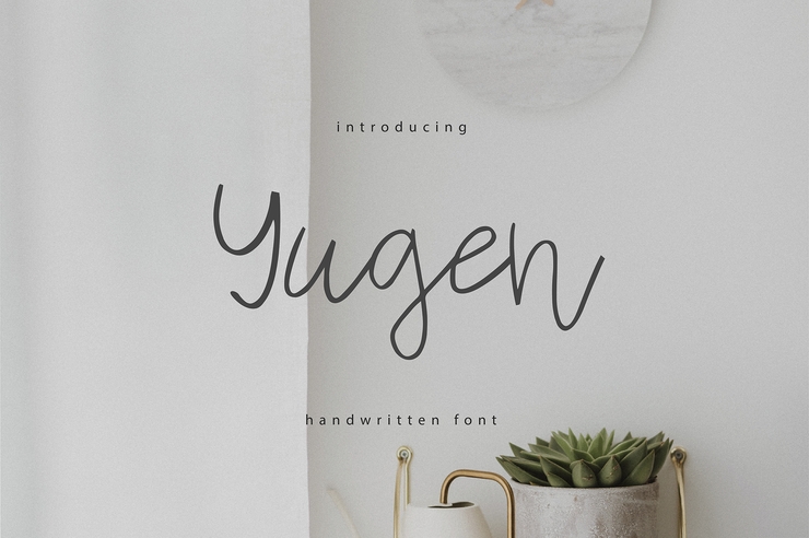 Yugen字体 2