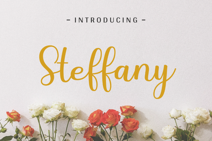Steffany字体 1