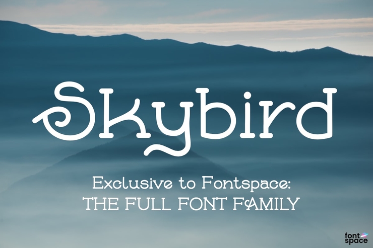 Skybird Family字体 1