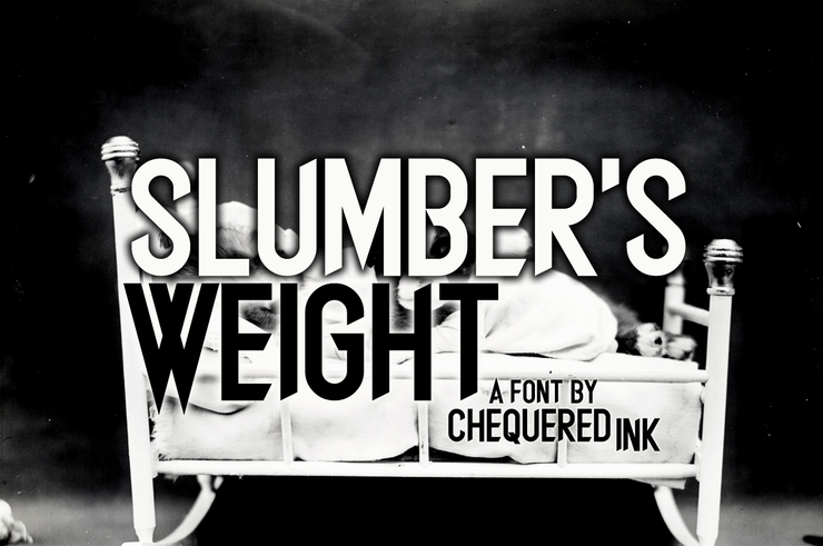 Slumber's Weight字体 1