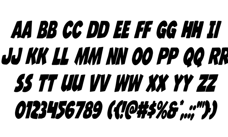 Jack's Candlestick字体 4