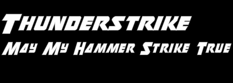 Thunderstrike字体 2