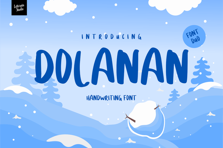 DOLANAN字体 1