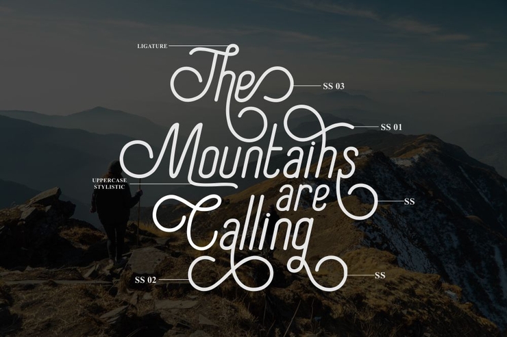 Special Thanks字体 1