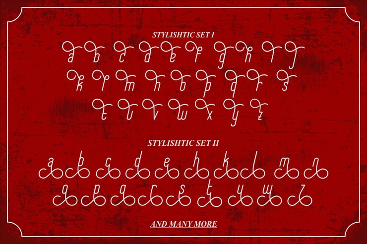 Special Thanks字体 3