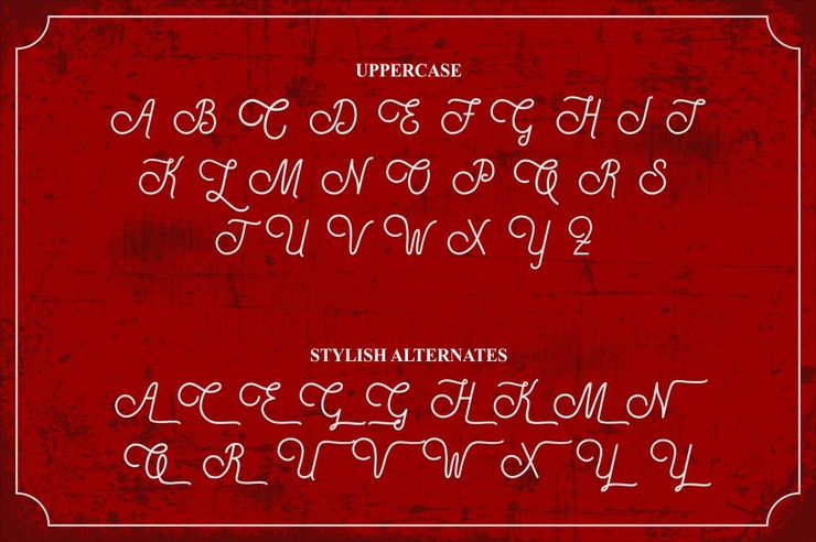 Special Thanks字体 5