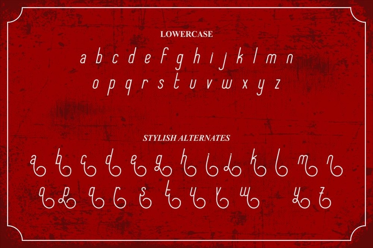 Special Thanks字体 6