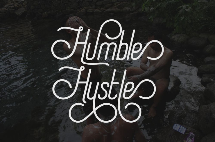 Special Thanks字体 9