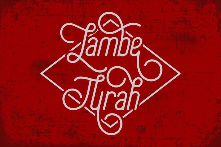 Special Thanks字体 10