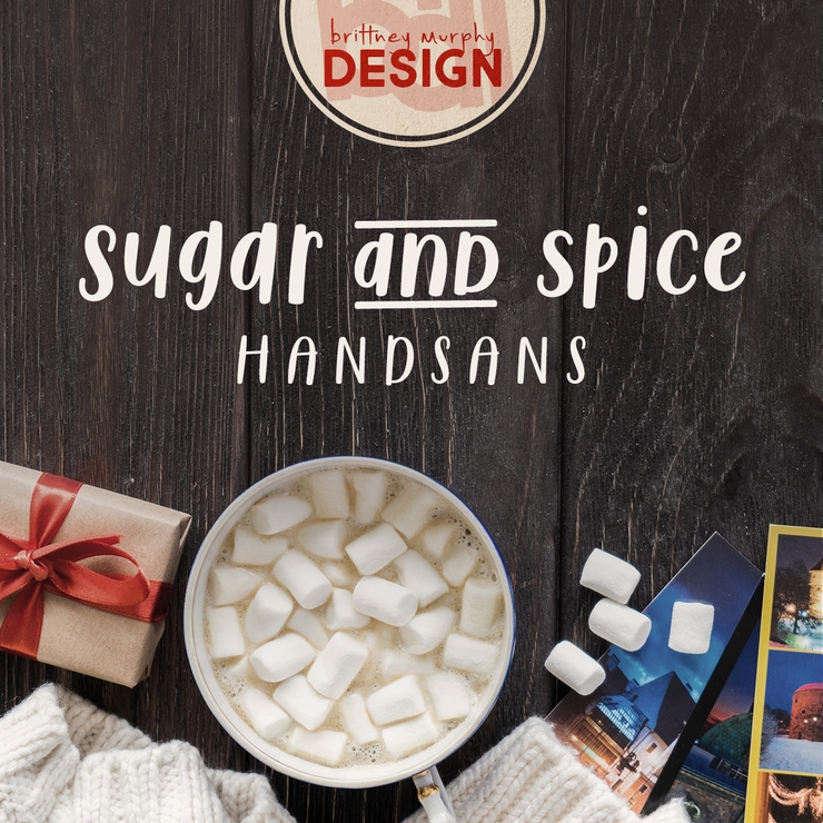 Sugar & Spice HandSans字体 3