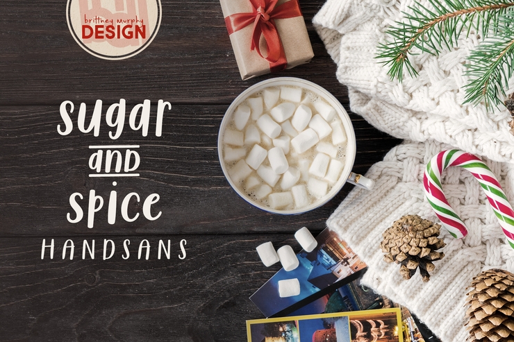 Sugar & Spice HandSans字体 5