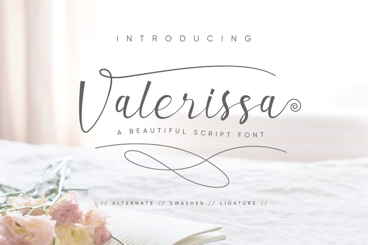 Valerissa字体 1