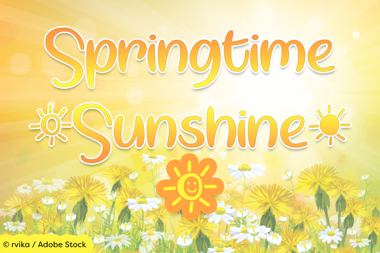 Springtime Sunshine字体 1
