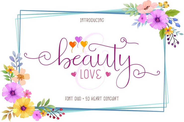Beauty And Love Scriptfont 1