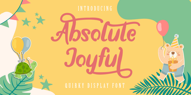 Absolute Joyful字体 1