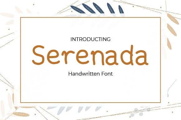 Serenada字体 1