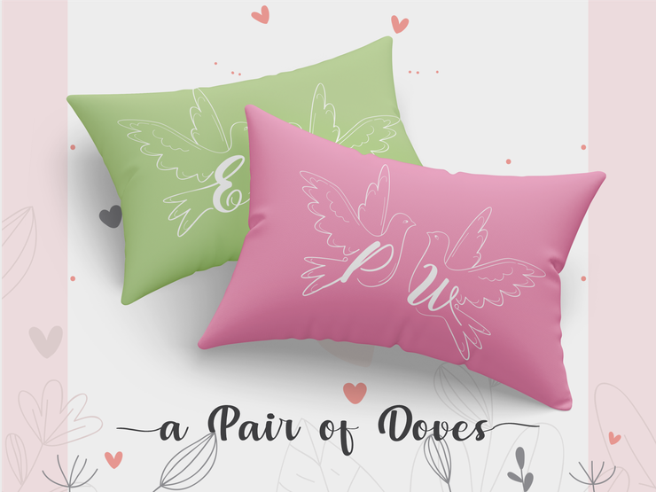a Pair of Doves字体 3