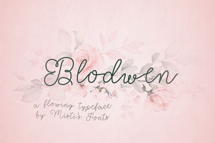 Blodwen字体 2