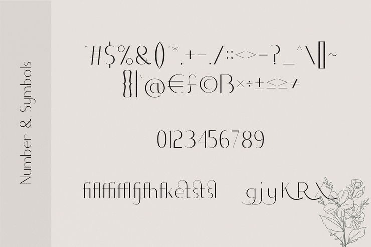 Avoda字体 10
