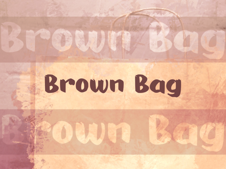b Brown Bag字体 1