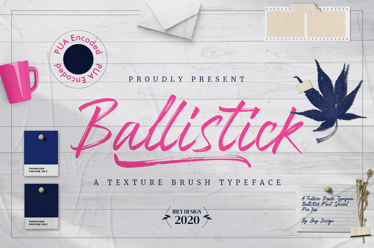 Ballistick字体 1