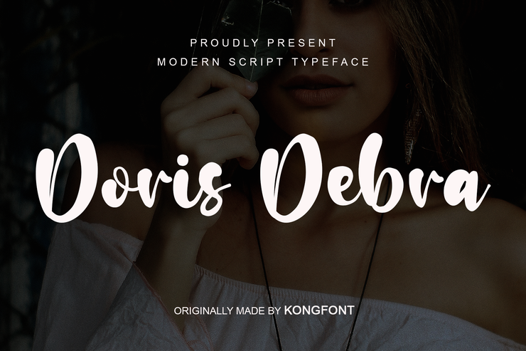 Doris Debra字体 1