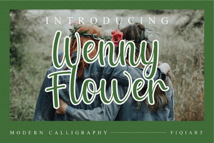 Wenny Flower字体 1