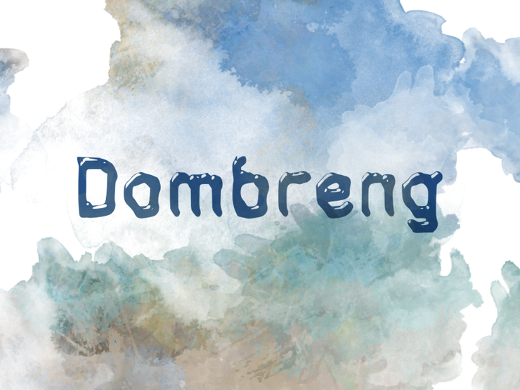 d Dombreng字体 1