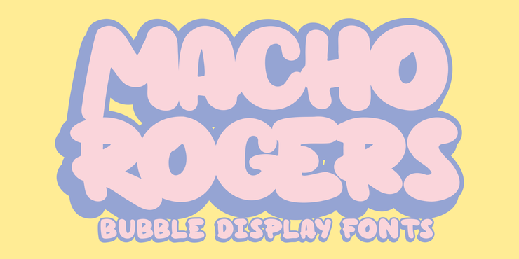 Macho Rogers字体 6