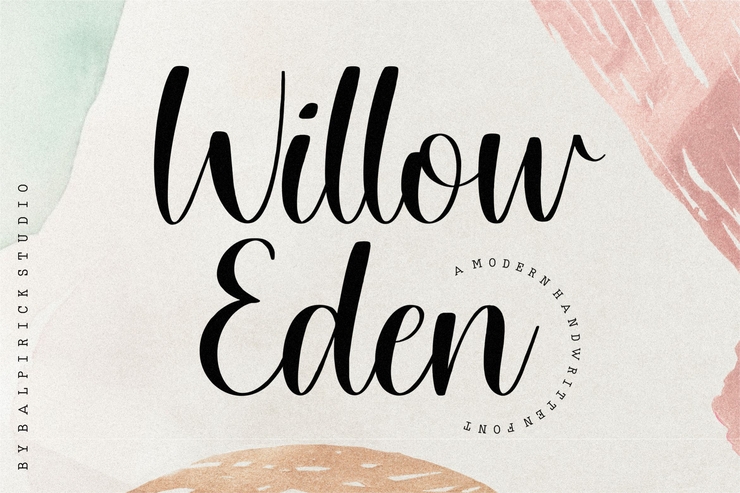 Willow Eden字体 1