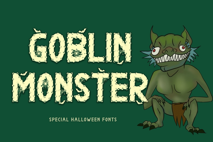 Goblin Monster字体 7