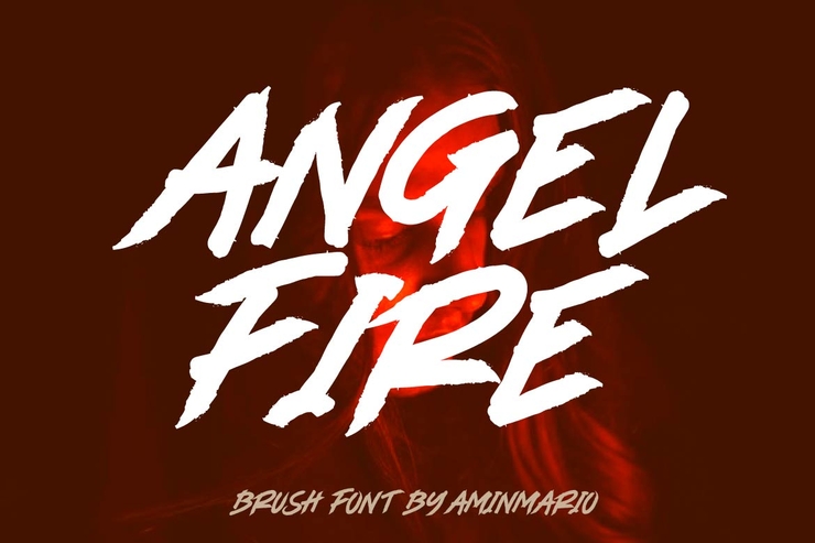 ANGEL FIRE字体 1