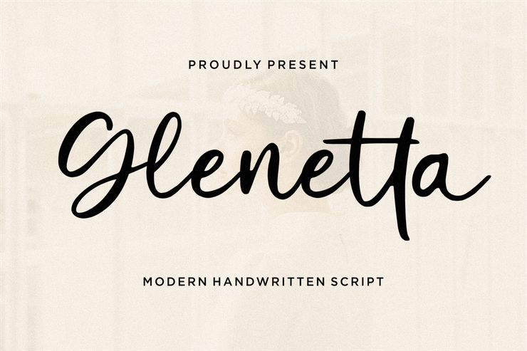 Glenetta字体 4