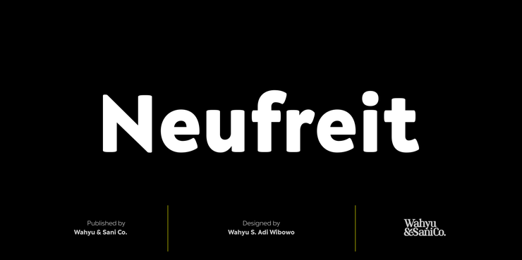 Neufreit字体 4