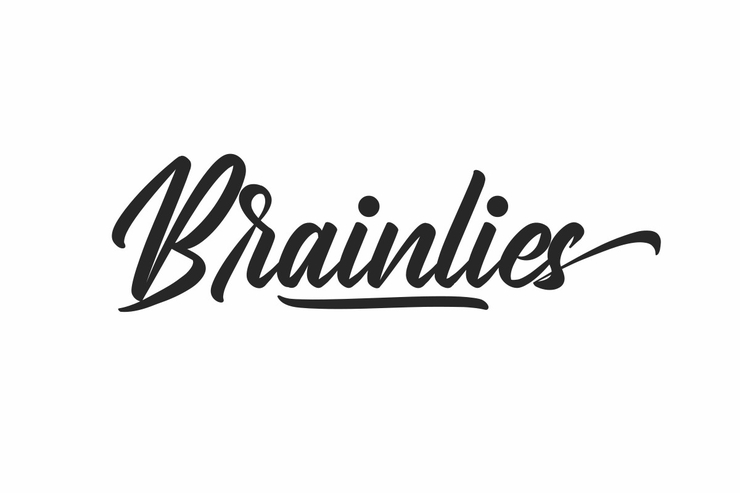 Brainlies字体 1