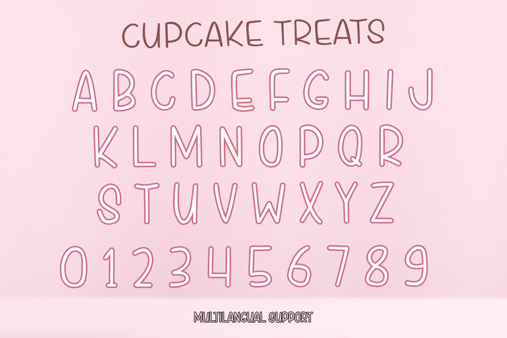 Cupcake Treats字体 7