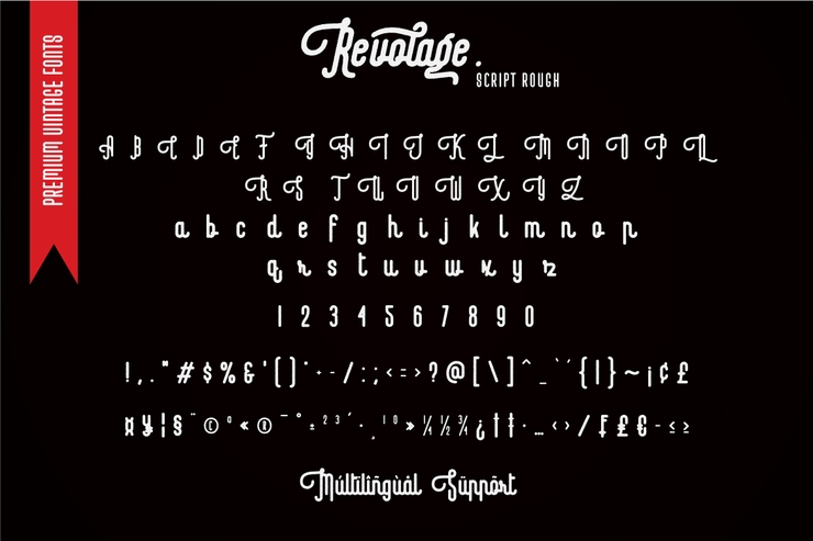 Revolage字体 5
