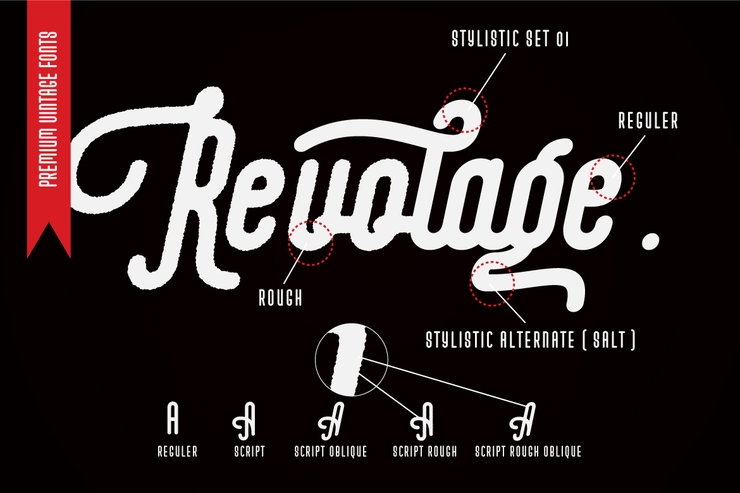 Revolage字体 9