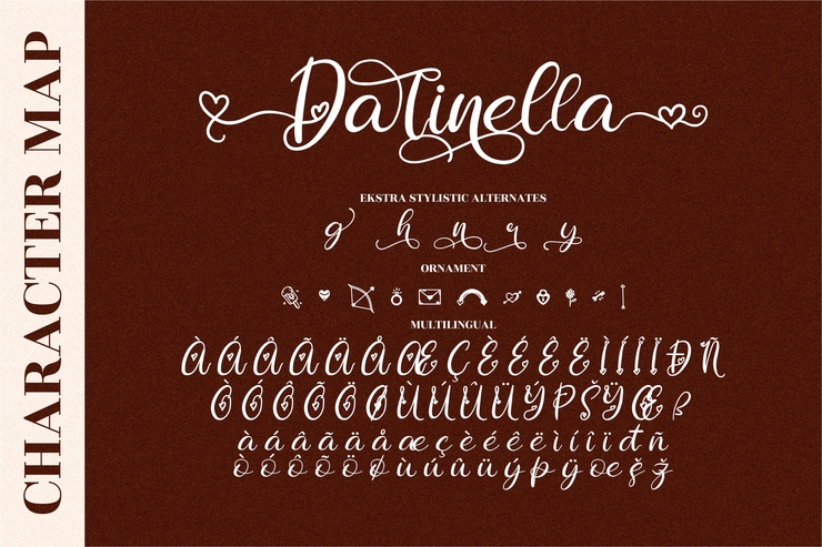 Darinella字体 6