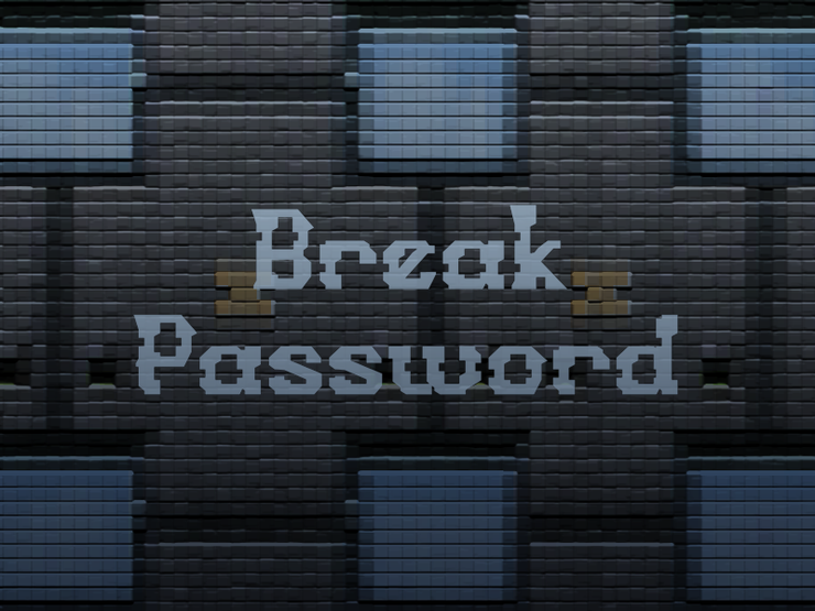 b Break Password字体 1