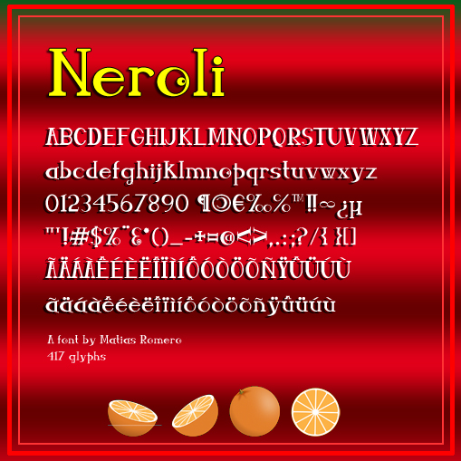 Neroli字体 1
