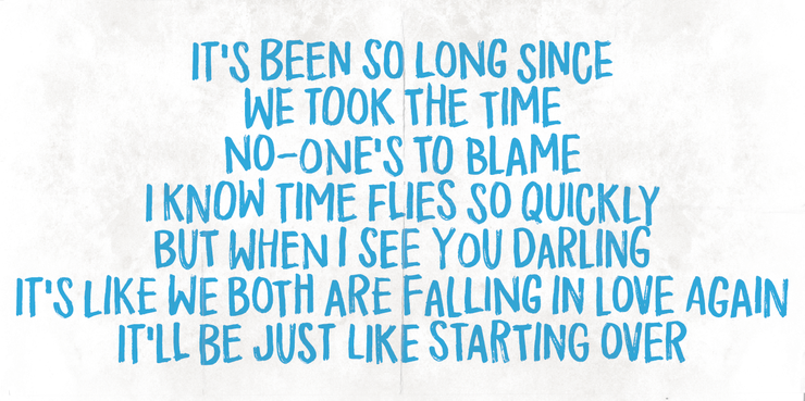 Flicker DEMO字体 3