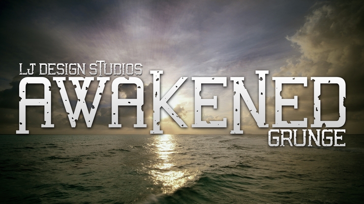 Awakened字体 1