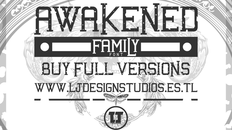 Awakened字体 3