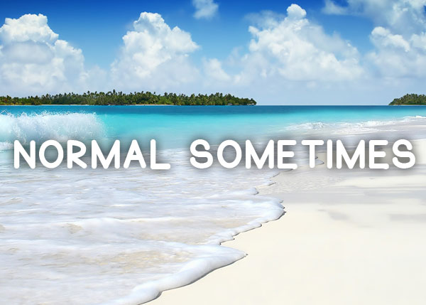 Normal Sometimes字体 1