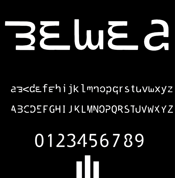bewea字体 1