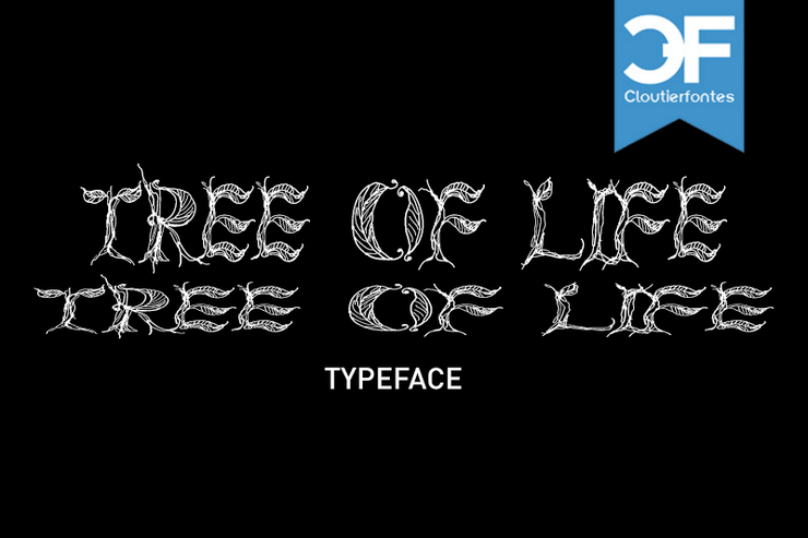 CF Tree of Life字体 1