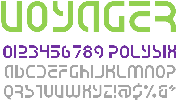 Voyager NBP字体 1